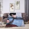 Zhang Linghe Blanket Soft Warm Graphic Plush Bedding Throws For Home Decor Airplane Travel Flannel Bedspread Bed Cover