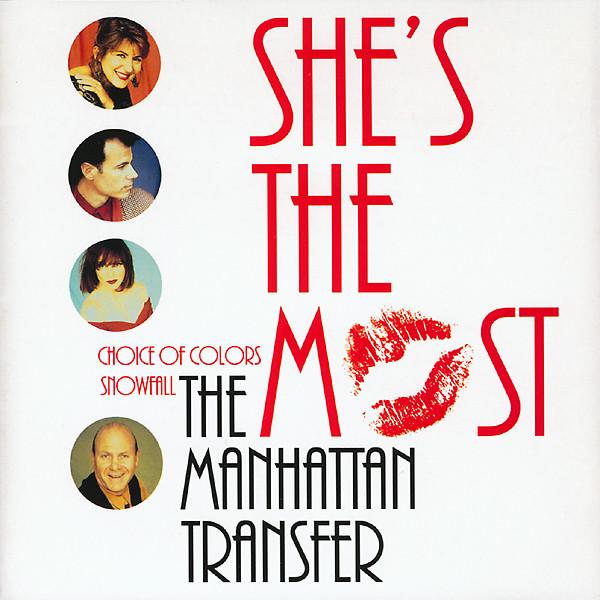 CD MANHATTAN TRANSFER Shes The Most SRCS6929 Sony Records 1994 Japan Jazz Used