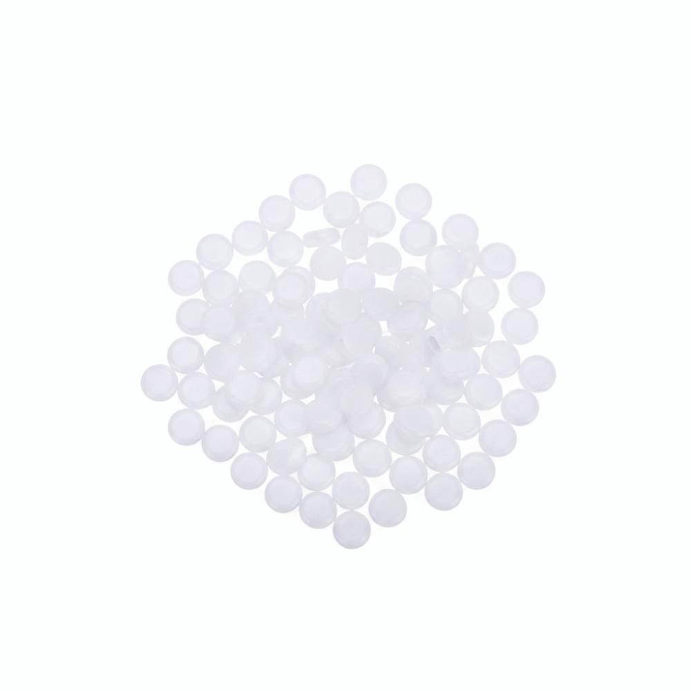 400pcs Anti-Slip Design Silicone Toggles Buckle Adjustment Buckle Clip  DIY Crafts Supplies