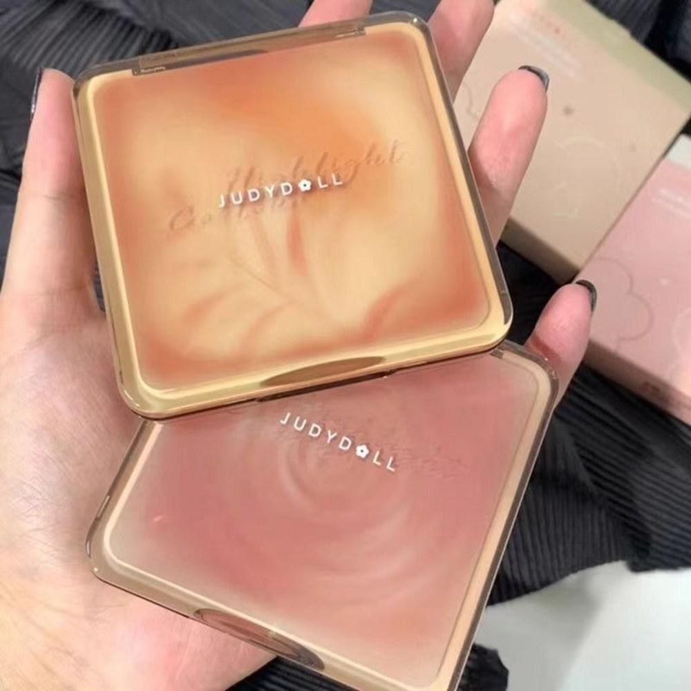 Face Highlighter Makeup Palette Matte Shadow Glow Brightening Contour Shimmer Powder 3D Nose Cosmetics, 01 01, 1 Piece