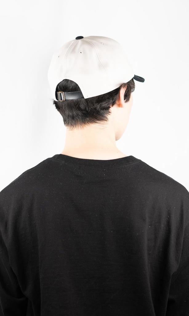 Fabulous Umpire B Large Short L Light Two-Tone Cap, Cap, Size, Brim, Size, 60.0-63.0 cm, Beige/Black