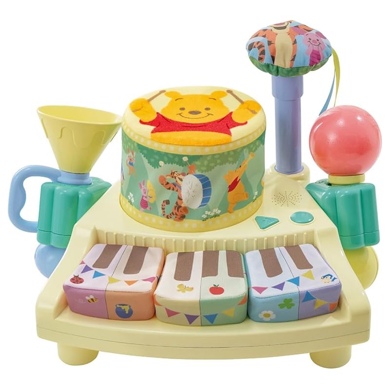 TAKARA TOMY Disney Мягкая погремушка-браслет Винни-Пух