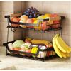 Removable Multi-Layer Fruit and Snack Storage Rack for Kitchen and Living Room Countertop