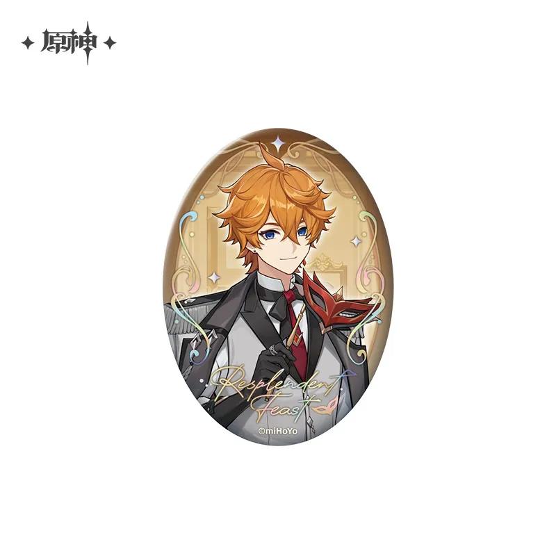 Sunsyea Genshin Impact Oficjalny Merch miHoYo Oryginalna Seria Tematyczna CYHY Odznaka Tartaglii Stojak Akrylowy