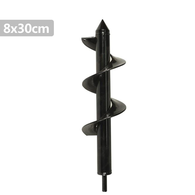 High Quality Earth Auger Drill Bit Garden Auger Spiral Bit Flower Planting Hole Digger Ground Auger Yard Gardening Planting Tool