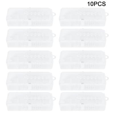 10pcs Plastic Beekeeping Rearing Cup Kit Bee Queen Cages Beekeeper Equipment Tools