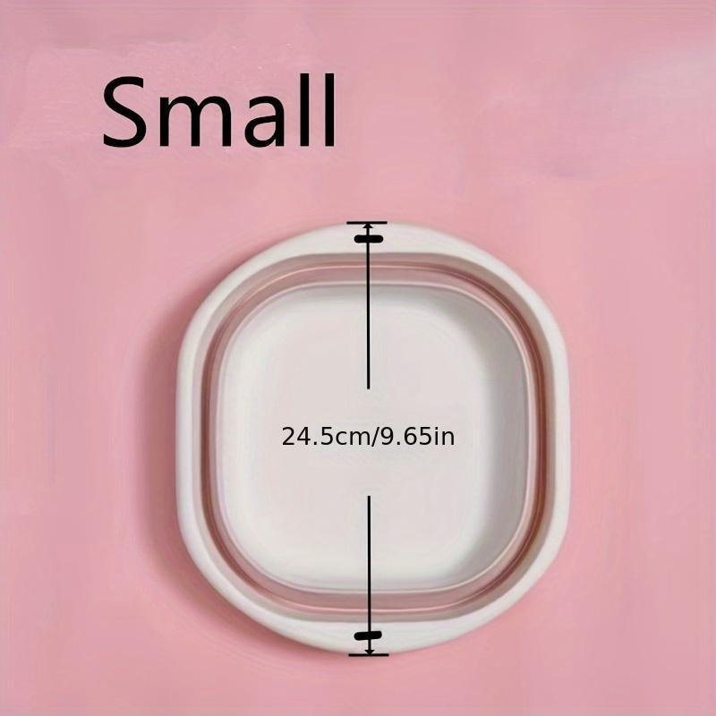 Foldable Washbasin Binaural Portable for Home Dorm and Outdoor Use for Foot Washing Hand Washing Essential for Back Toschool