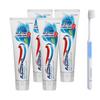 Aquafresh Clear Mint Zahnpasta 140g [Quasi-Arzneimittel] 4 Tuben + Zahnbürste inklusive. Farbe kann nicht gewählt werden.