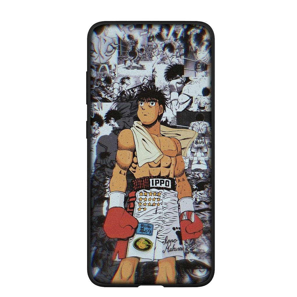 Phone Case for Samsung Galaxy S25 S24 S23 iPhone 16 15 Xiaomi Redmi Note 14 13 12 16E X 11 Pro Max OPPO Moto Huawei A05 A16 Anime Hajime No Ippo Cover