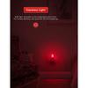 Red Color Dimmable Led Night Light With Light Sensor 110V - 240V 1W Eu Us Uk Plug-In Night Light For Babies Kids