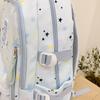 Cute Star-Print Nylon Backpack – Stylish & Lightweight School Bag for Girls, Teens, and Women