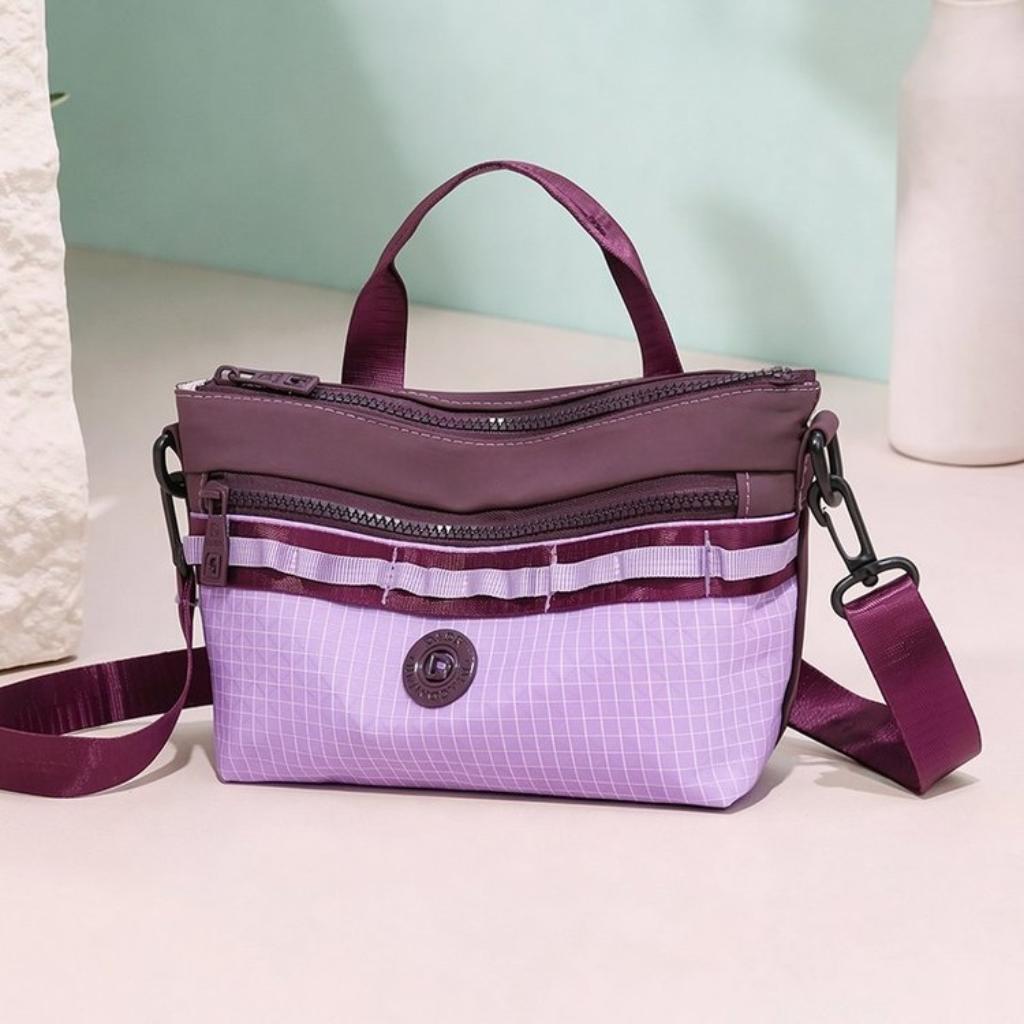 Shoulder Crossbody Handbag Women Oxford Multi Compartment Daily Commute