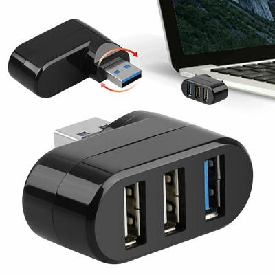 Vysokorychlostní 3portový USB 2.0 Multi HUB rozšiřující adaptér pro stolní PC a notebook