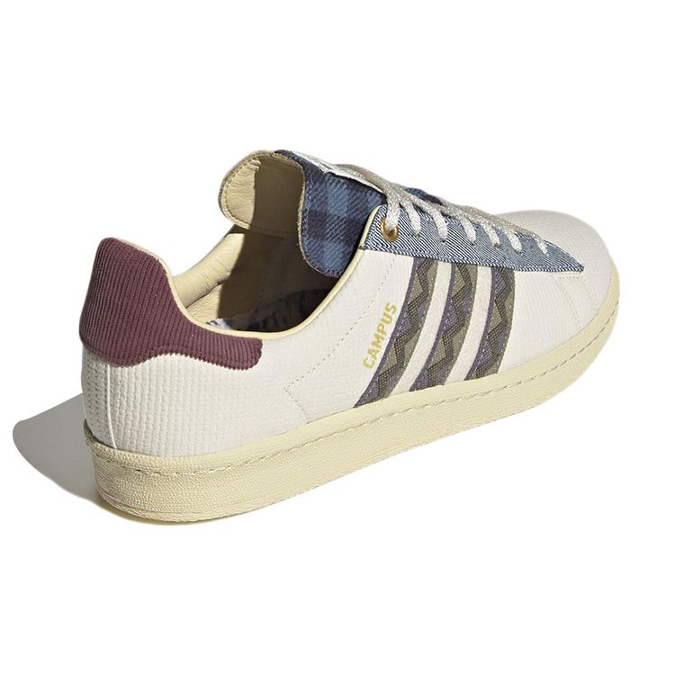 Adidas Campus 80s Culture of Los Angeles Unisex Sneakers White Wonder-White Orbit-Green GY4598