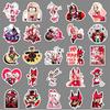 50 Sheets Cartoon Animation Waterproof Decorative Stickers for Notebooks & Phones