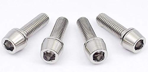 

EGWORKS High Strength 64 Titanium Bolt ULTRA-Ti™ M5/18mm for Stem M5/18mm