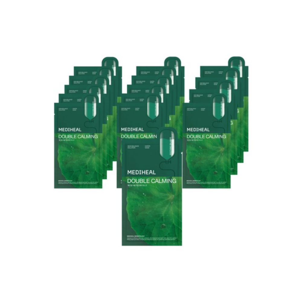 Mediheal Double Calming Water Mask 20ml × 15 sheets (1 pack)
