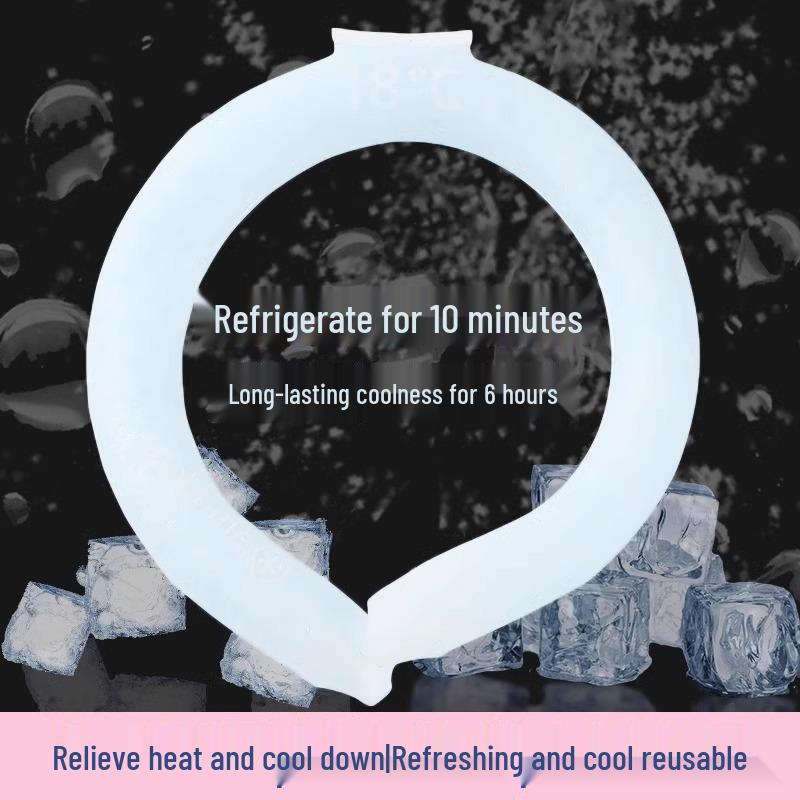 Neck-Hanging Cooling Ring: Summer Ice-Cooled To Relieve Heat