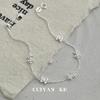 Cuiyan S925 Silver Korean Butterfly Bracelet - New Sweet & Fresh Jewelry for Women & Best Friends (2025)