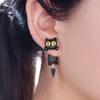 Cute Animal Female for Creative Handmade Earrings  Clay Dinosaur Rabbit for Cat Earrings Party Jewelry for Women