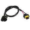 5202 H16 Male To H11 H8 Female Car Fog Light Conversion Wire Harness Pigtail Socket Adapter