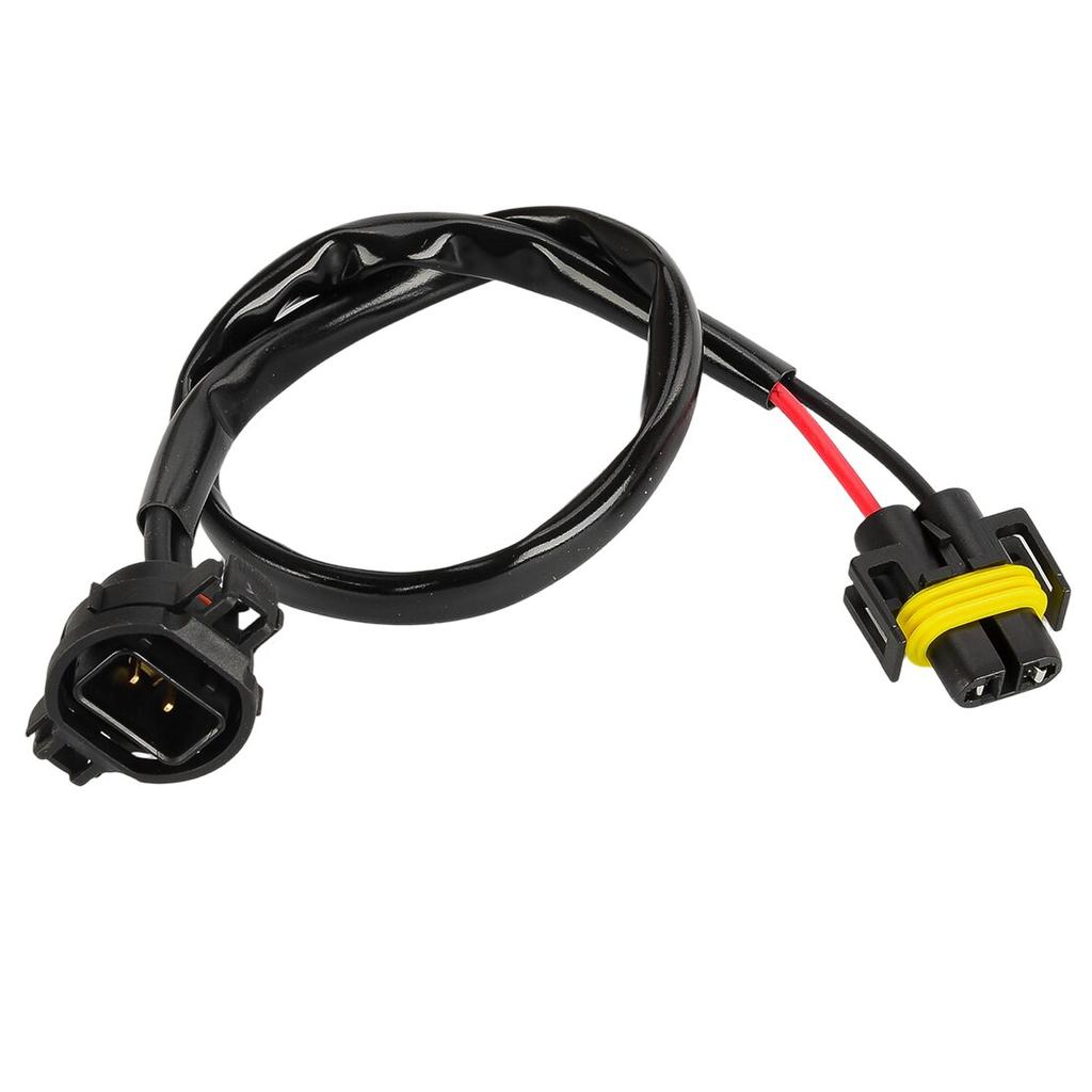 5202 H16 Male To H11 H8 Female Car Fog Light Conversion Wire Harness Pigtail Socket Adapter