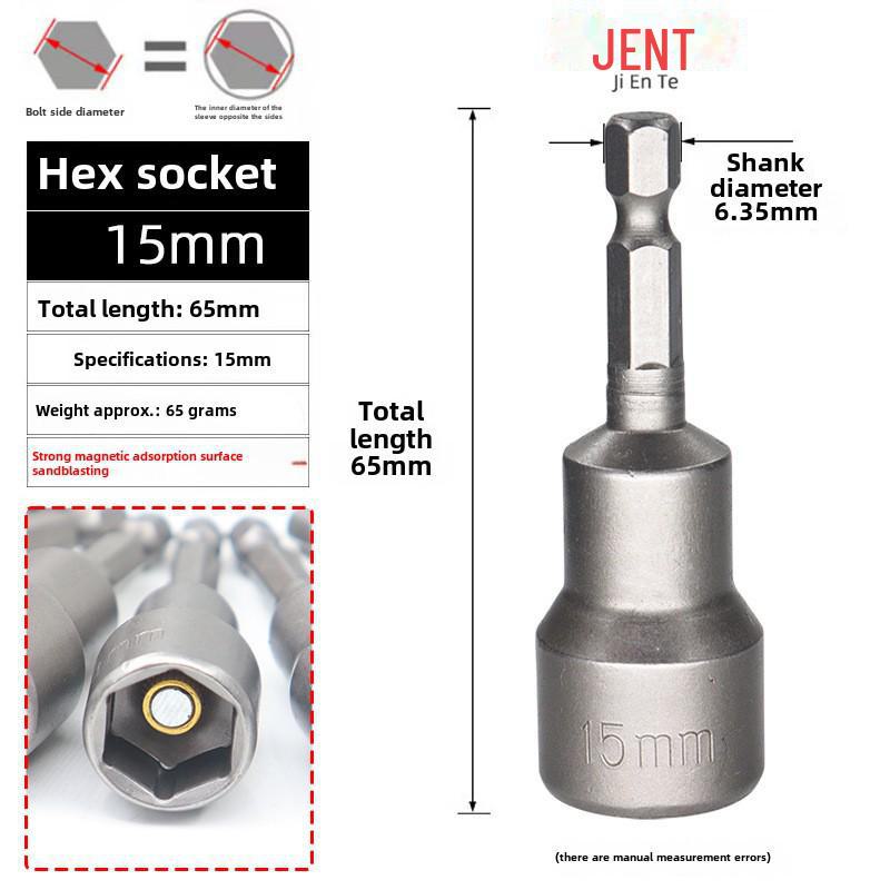 Magnetic Hexagonal Handle Screw Socket Head Drill Accessories