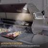 Bbq Barbecue Light Cordless Adjustable Led Barbecue Light, Outdoor Gooseneck Magnetic Light, With Barbecue Table Clip And 2 Heavy Magnets
