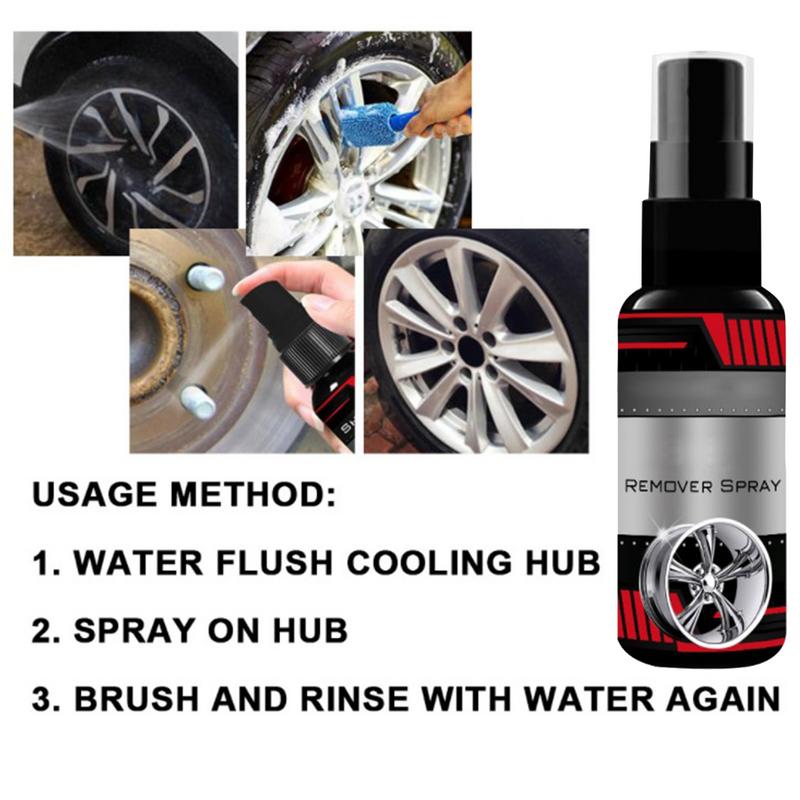 Spray de curățare a ruginii murdăriei pentru butuc de roată, pentru curățarea stratului de oxizi pentru mașină, autovehicul, polivalent, pentru îndepărtarea ruginei, pulverizare pentru suprafață metalică