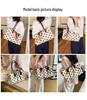 Women's Large Capacity Polka Dot Tote - Stylish 2026 Casual Shoulder Bag for Work and Commute