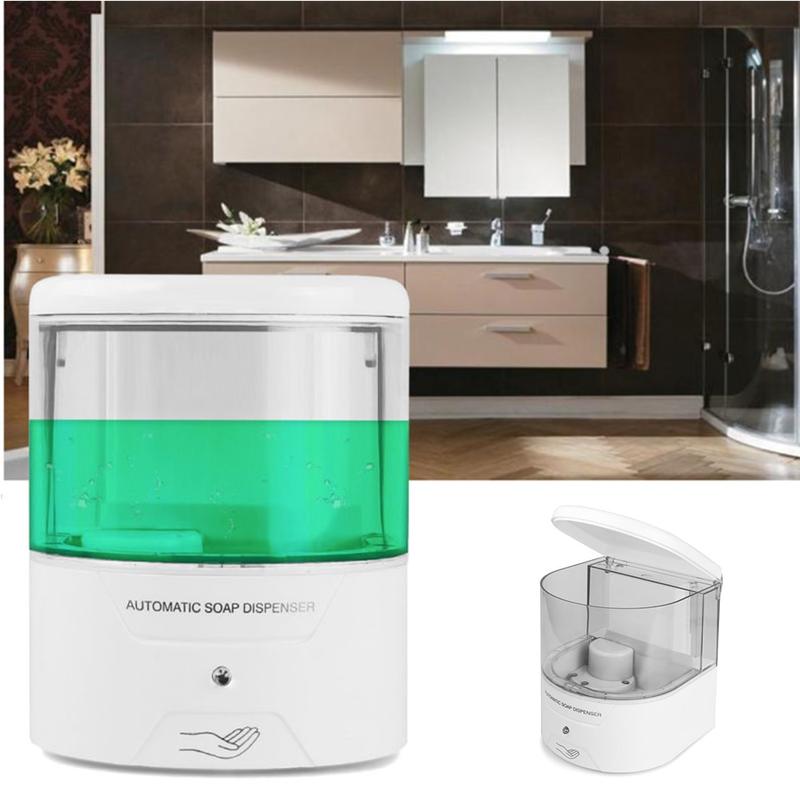 600ml Battery Soap Dispenser Soap Dispenser Touchless Kitchen Soap Pump for Kitchen Bathroom | Liquid Soap Dispensers