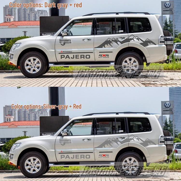 Autocolante Decorative cu Dungi Mitsubishi Pajero V97V93V73