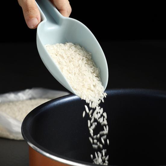 3Pcs Measuring Scoop Kitchen Food Coffee Bean Flour Cereal Popcorn Spoon Shovel Sale Goods