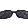 Black Vision Care Tragbare Korrekturbrille zur Verbesserung der stenopischen Lochblende, Anti-Ermüdungs-Augenschutz