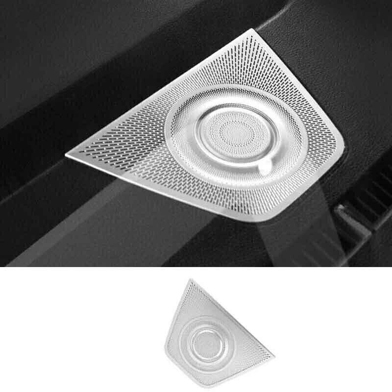Inner Dashboard Speaker Frame Cover Trim For Toyota Sienna Silver Titanium 21-24