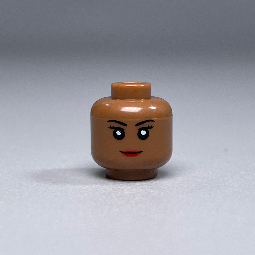Building Block Minifigure Heads Set – Facial Expressions in Yellow