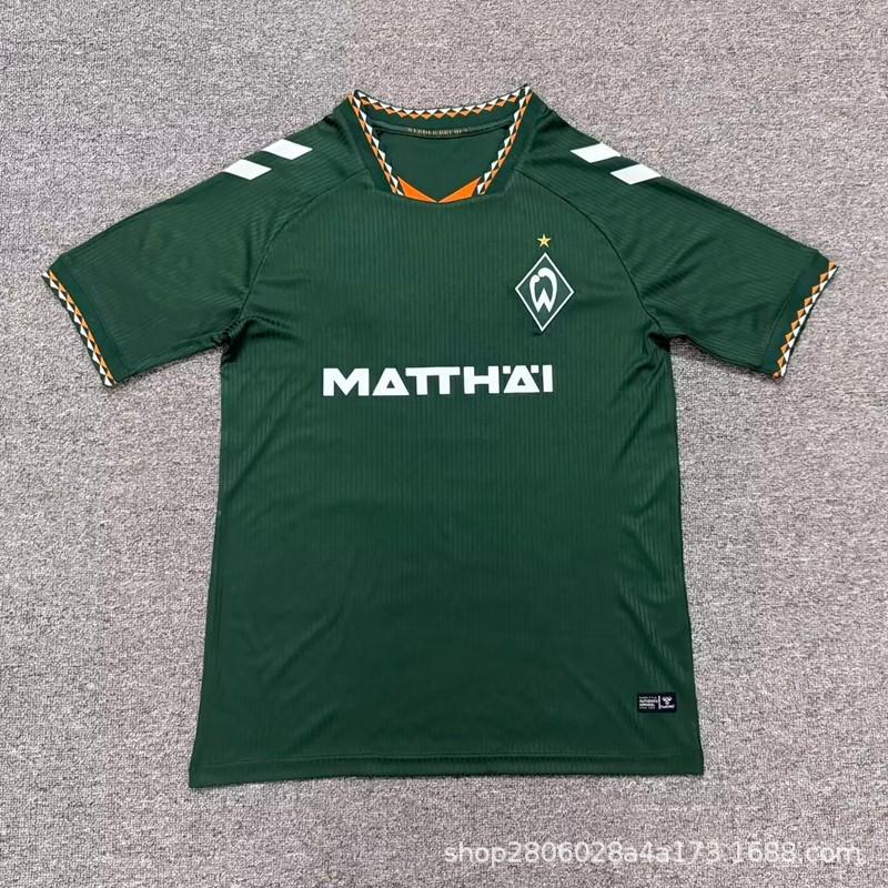 Bremen 2026-2027 Home Away Third Soccer Jersey Fan Version Short Sleeve Training Kit Men Adult