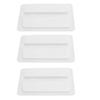 3pcs Soft Flexible Bread Maker Lid Reusable Toaster Dust Cover  For Bread Sandwich Machine