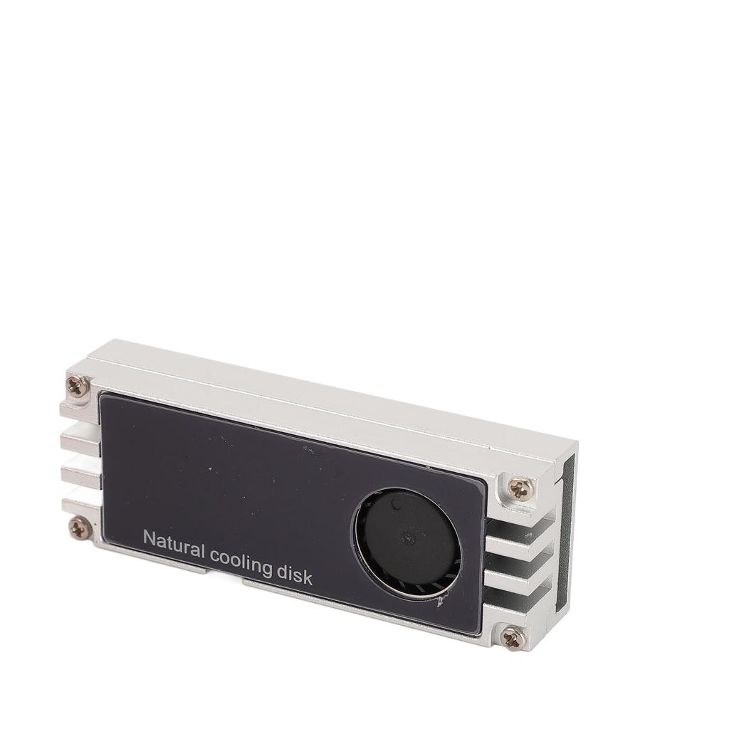 NVMe M.2 Heatsink Temperature Display Aluminum High Performance SSD Cooler with Dual Thermal