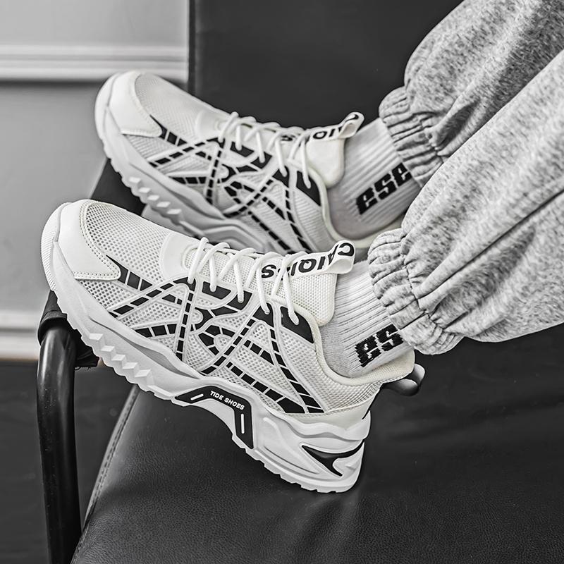 Men’s Jogging Sports Shoes for Women’s Sneakers Casual Street Style Running Sneakers Students Large Plus Size Skate Boarding Shoes 36-45