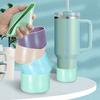 SW 7.5CM Silicone Cup Bottom Cover For Stanley 40oz Tumbler Silicone Boot Sleeve For IceFlow 30/20oz Water Bottle Covers