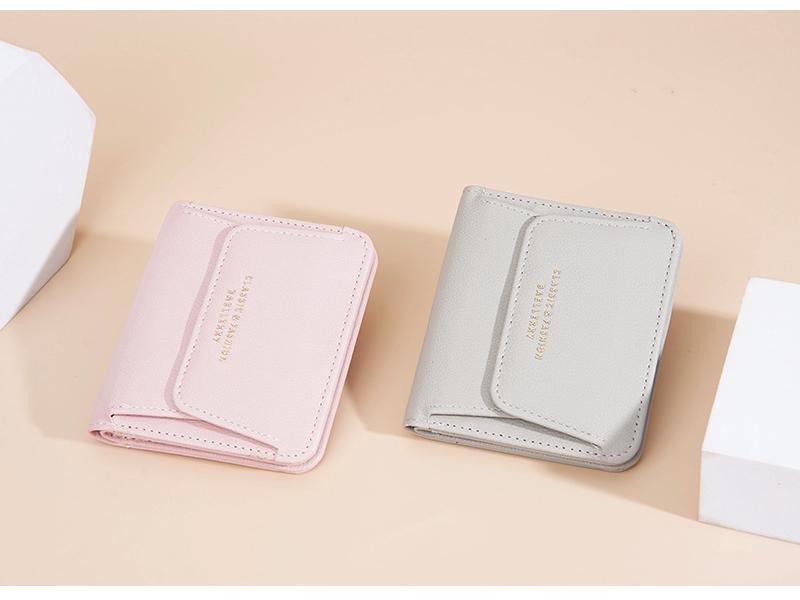 Japanese Short Women's High-End Mini Wallet and Coin Purse