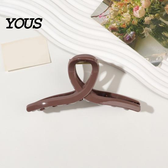 Hair Clip Back Head Claw, Soft Silicone Large Clip, Non-Slip Grip Shower Anti-Slip Teeth Accessory for Daily Wear Claw