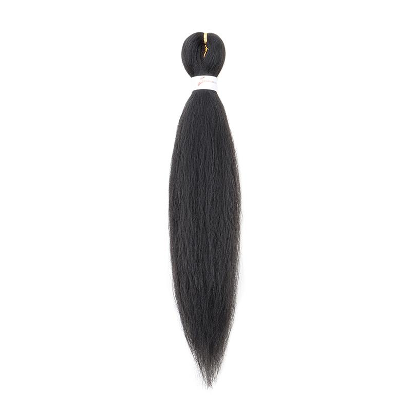 20 Zoll Synthetisches Vorgestrecktes Yaki Ez Box Braiding Haar für Frauen Haarverlängerung