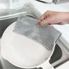 Kitchen Cleaning Cloth Rust Removal Magic Cleaning Cloth Metal Steel Wire Cleaning Rag Multipurpose Dish Wash
