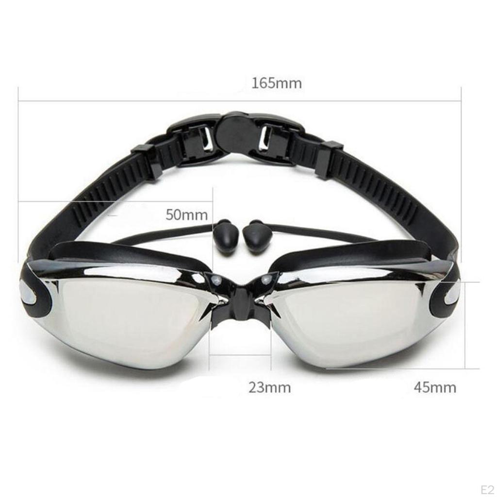 Swimming Goggles No Leaking Portable Water Resistant Clear View Swim Eyewear