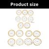 Hip Hop Styles Crosses Pendant Beaded Bracelet Set With Imitation Pearls for Layer Stackable Jewelry Gifts