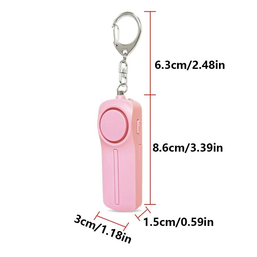 Loud Sound Personal Security Alarm 130dB Loud Emergency Safety Alarm Alarm Keychain For Child
