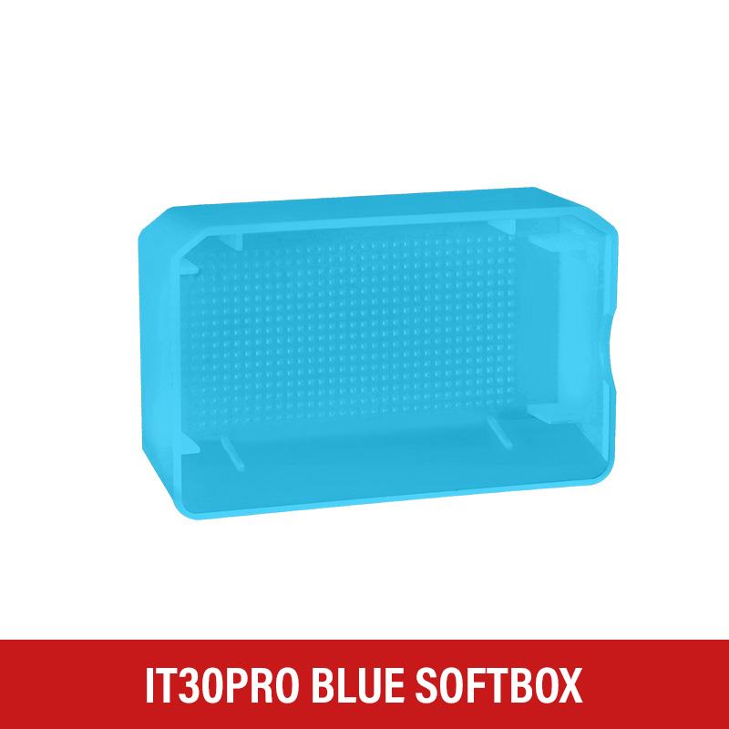 Soonpho För Godox IM30 IM20 IM22 iA32 it30pro Blixt Endast Kompatibel med Vit Blå Gul Diffusor Softbox Fodral Diffusor