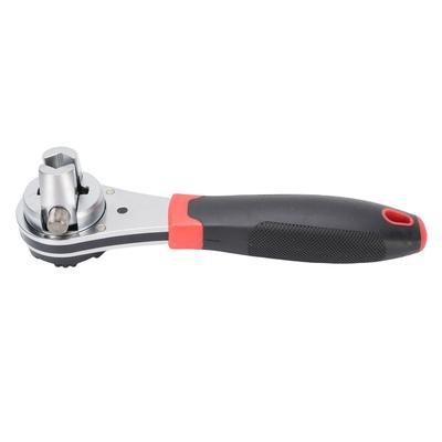 Adjustable Ratchet Wrench for 6 22mm Screw Portable Multifunctional Wrench with Anti Slip Handle
